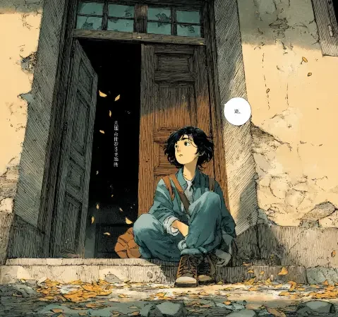 悬疑推理题材漫画《雨夜列车时刻表》封面